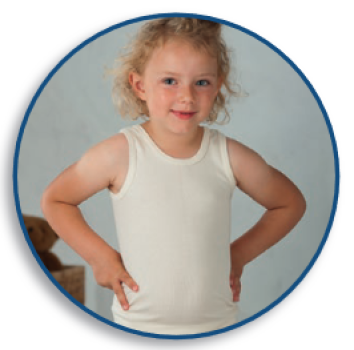Kinder-Unterhemd, 0/Arm